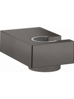 Hansgrohe Porter E szálcsiszolt fekete/króm zuhanytartó 28387340