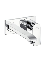 Hansgrohe Metris falsík alatti mosdócsaptelep 31086000 - Für