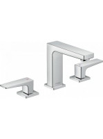 Hansgrohe Metropol 110 3-lyukú karos mosdócsaptelep push-ope