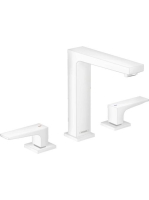 Hansgrohe Metropol 160 3-lyukú mosdócsaptelep matt fehér. push-open lefolyóval 32515700