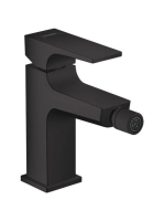 Hansgrohe Metropol bidécsaptelep push-open lefolyóval matt fekete 32520670