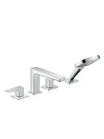 Hansgrohe Metropol 4-lyukú peremre szerelhető kádcsaptelep 32553000