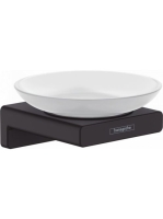 Hansgrohe AddStoris Szappantartó matt fekete 41746670 - Fürd