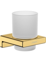 Hansgrohe AddStoris Fogkefe tartó pohár polírozott arany hat