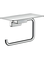 Hansgrohe AddStoris WC papír tartó, polccal króm 41772000