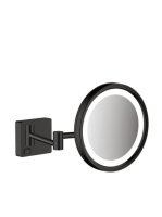 Hansgrohe AddStoris Piperetükör LED világítással matt fekete 41790670