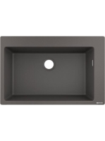 Hansgrohe S51 S510-F660 Beépített SilicaTec mosogató kőszürke 43313290