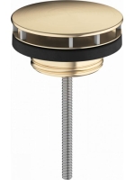 Hansgrohe nem záródó leeresztőszelep mosdókhoz, szálcsiszolt bronz 50001140