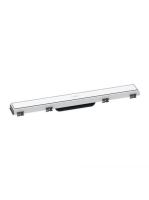 Hansgrohe RainDrain Match Zuhanylefolyó 60 cm, állítható magasságú kerettel, fehér 56036450