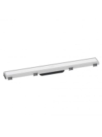 Hansgrohe RainDrain Match Zuhanylefolyó 70 cm, állítható magasságú kerettel, matt fehér 56037700