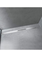 Hansgrohe RainDrain Flex vágható zuhanylefolyó 100 cm, rozsdamentes acél 56046800