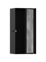 Hansgrohe XtraStoris Rock Falfülke cserélhető ajtóval, 30 x 15 x 10 cm matt fekete 56082670