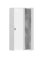 Hansgrohe XtraStoris Rock Falfülke cserélhető ajtóval, 30 x