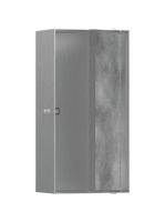 Hansgrohe XtraStoris Rock Falfülke cserélhető ajtóval, 30 x