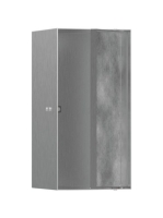 Hansgrohe XtraStoris Rock Falfülke cserélhető ajtóval, 30 x