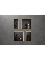 Hansgrohe XtraStoris Individual Falfülke matt fekete színben