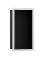 Hansgrohe XtraStoris Individual Falfülke matt fekete színben