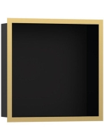 Hansgrohe XtraStoris Individual Falfülke matt fekete színben