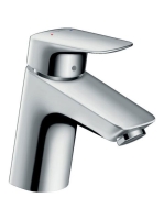 Hansgrohe Logis 70 egykaros csaptelep automata lefolyó-garnitúrával, króm 71078000
