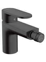 Hansgrohe Vernis Blend egykaros bidécsaptelep automata lefolyógarnitúrával matt fekete 71210670