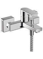 Hansgrohe Vernis Shape Egykaros kádcsaptelep falsíkon kívüli szereléshez, 2 féle átfolyási sebességgel, króm 71453000