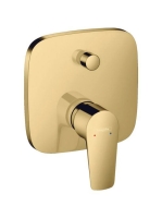 Hansgrohe Talis E Falsík alatti kádcsaptelep biztonsági kombinációval, polírozott arany hatású 71474990