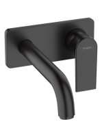 Hansgrohe Vernis Shape Egykaros mosdócsaptelep falsík alatti telepítéshez, 20,5 cm-es kifolyóval matt fekete 71578670