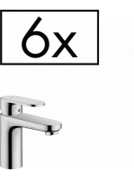 Hansgrohe Vernis Blend egykaros mosdócsaptelep 70, automata lefolyógarnitúrával, projekt csomag (6db csaptelep) króm 71587000