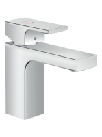 Hansgrohe Vernis Shape egykaros mosdócsaptelep 100, Coolstart, automata lefolyógarnitúrával króm 71594000