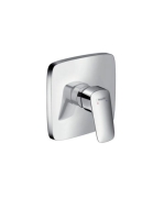Hansgrohe Logis Egykaros falsík alatti zuhanycsaptelep iBox-hoz, króm 71605000