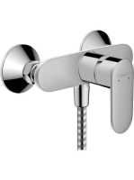 Hansgrohe Vernis Blend egykaros zuhanycsaptelep falsíkon kívüli szereléshez, 2 átfolyási sebességgel króm 71646000