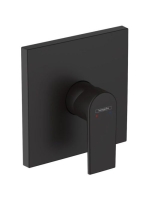 Hansgrohe Vernis Shape egykaros zuhanycsaptelep falsík alatti szereléshez matt fekete 71668670