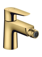 Hansgrohe Talis E polírozott arany hatású bidécsaptelep automata lefolyógarnitúrával 71720990