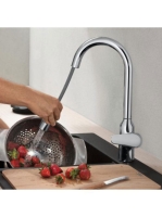 Hansgrohe Focus M42 konyhai csaptelep, kihúzható zuhanyfejjel, króm 71820000