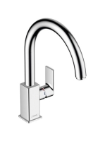 Hansgrohe Vernis Shape M35 Egykaros konyhai csaptelep 260, elforgatható kifolyóval króm 71871000