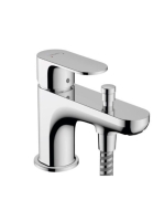 Hansgrohe Rebris S Egykaros kád- és zuhanycsaptelep Monotrou, 2 átfolyási mennyiséggel 72436000