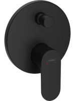 Hansgrohe Rebris S Egykaros falsík alatti kádcsaptelep iBoxhoz, matt fekete 72466670