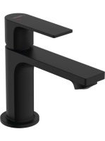 Hansgrohe Rebris E Hidegindítású egykaros mosdócsaptelep 80, leeresztő nélkül, matt fekete 72554670