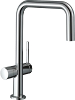 Hansgrohe Talis M54 U 220 konyhai csaptelep elzárószeleppel, 1jet, króm 72807000