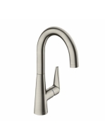 Hansgrohe Talis M51 rozsdamentes acél hatású konyhai csaptelep 220 72814800