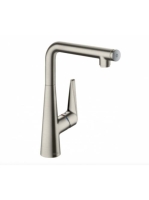 Hansgrohe Talis Select M51 mosogató csaptelep elforgatható kifolyóval, rozsdamentes acél 72820800