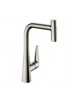Hansgrohe Talis Select M51 konyhai csaptelep, kihúzható kifolyóval, rozsdamentes acél 72823800