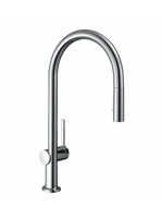 Hansgrohe Talis M54 konyhai csaptelep 210 Eco 2jet, kihúzható zuhanyfejjel, króm 72842000