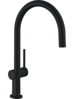 Hansgrohe Talis M54 konyhai csaptelep 220 Eco 1 jet, matt fekete 72843670
