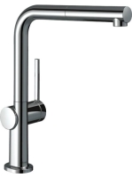Hansgrohe Talis M54 konyhai csaptelep 270 Eco 1jet, kihúzható zuhanyfejjel, króm 72845000