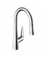 Hansgrohe Talis M51 króm konyhai csaptelep 200, kihúzható zuhanyfejjel 73851000