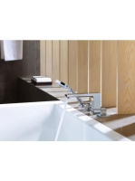 Hansgrohe Metropol 4-lyukú peremre szerelhető kádcsaptelep loop fogantyúval 74552000