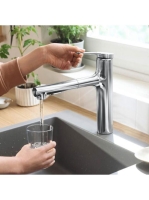 Hansgrohe Zesis M33 konyhai csaptelep 2 jet kihúzható kifolyóval, króm 74801000