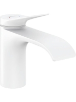 Hansgrohe Vivenis egykaros mosdócsaptelep 80, lefolyógarnitúra nélkül, matt fehér 75012700