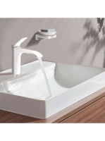 Hansgrohe Vivenis egykaros mosdócsaptelep 110, lefolyógarnitúra nélkül, matt fehér 75022700